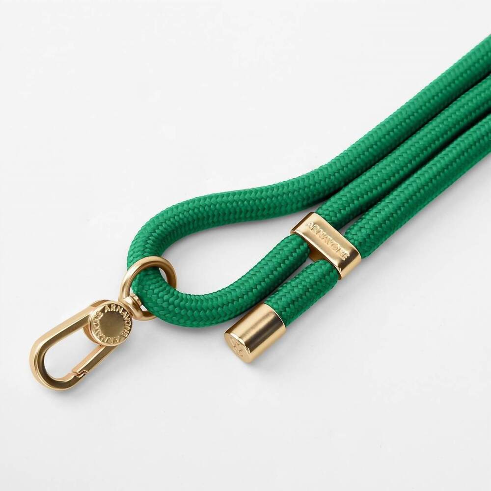NEW ARNAVONE women's phone cord in emerald green